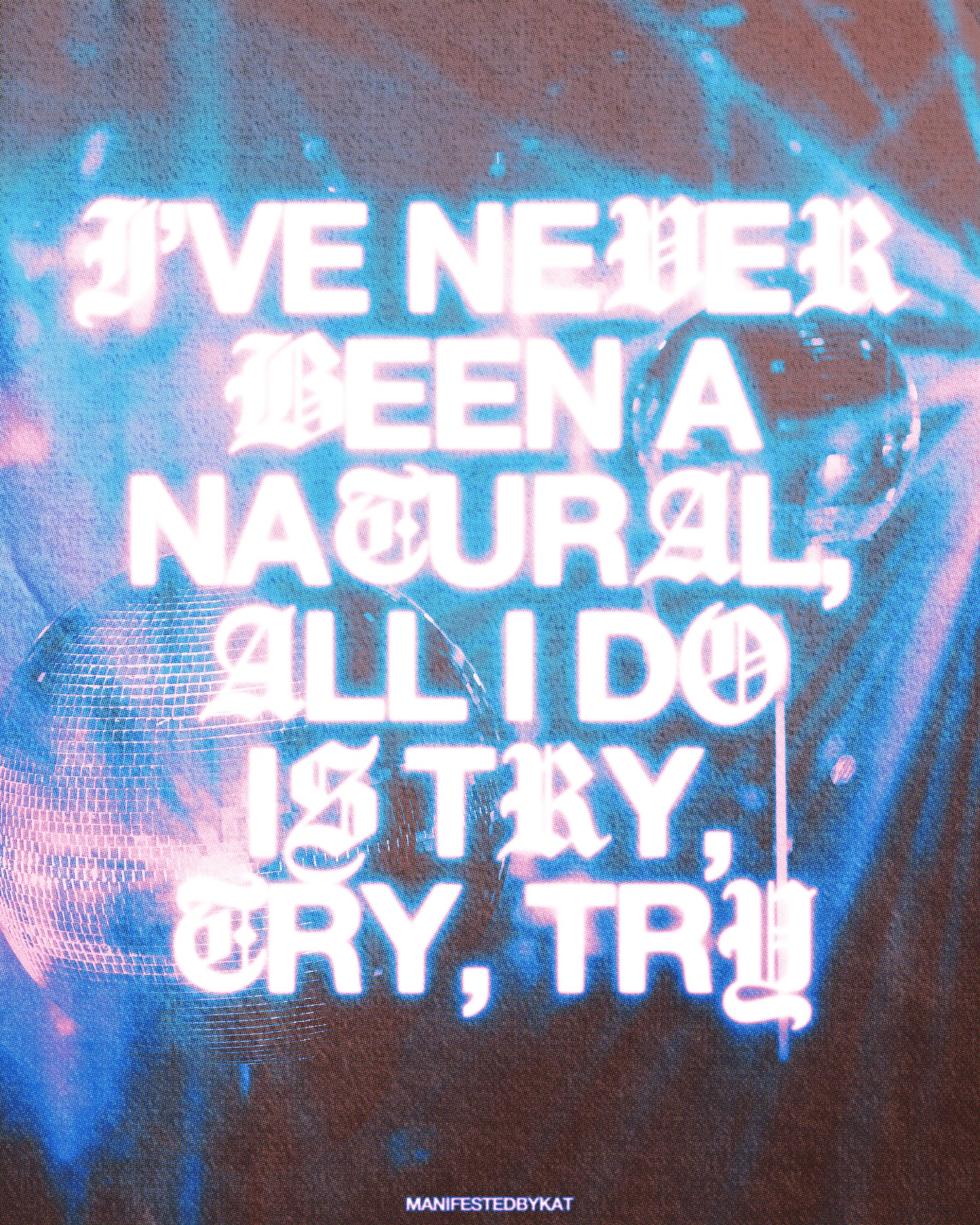 Mirrorball by Taylor Swift Poster Print