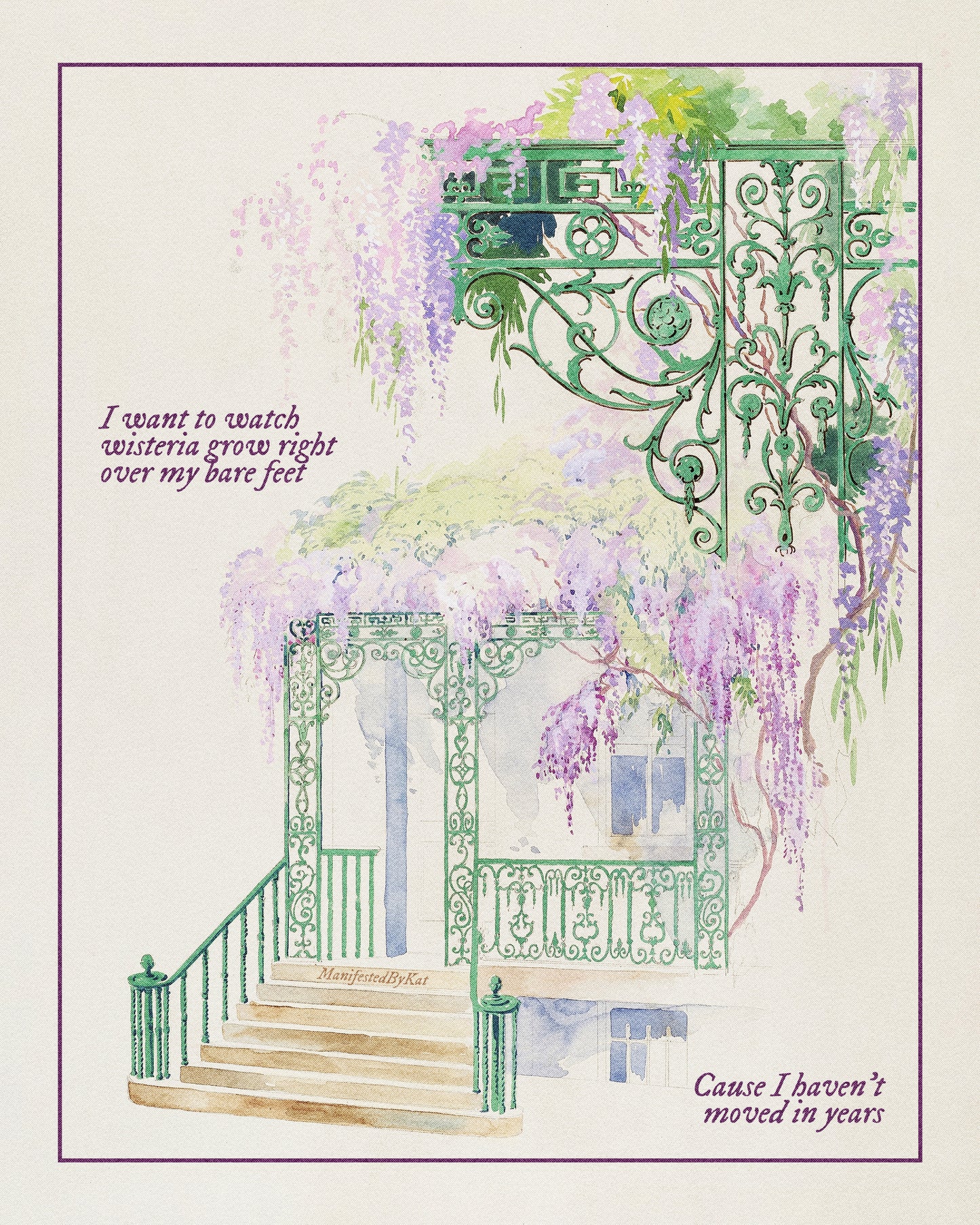The Lakes by Taylor Swift Poster Print Wisteria