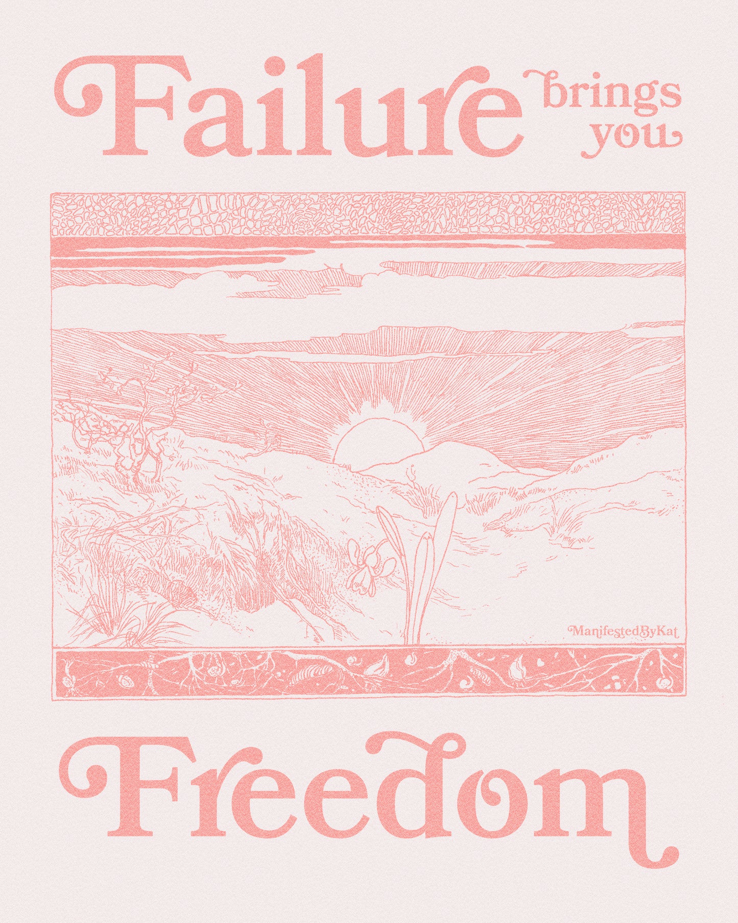 Opalite by Taylor Swift Poster Print "Failure Brings You Freedom"