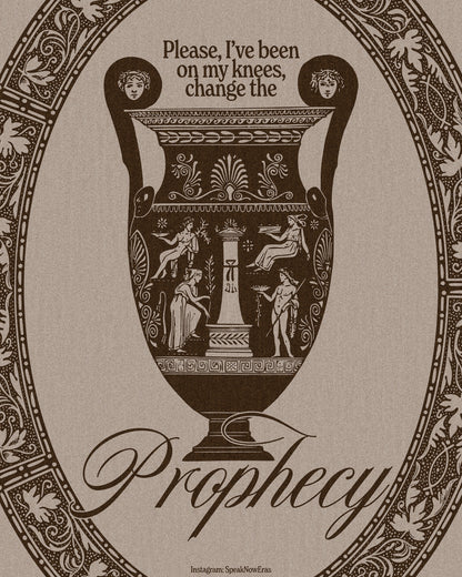 The Prophecy by Taylor Swift Poster Print