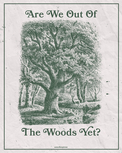 Out Of The Woods by Taylor Swift Poster Print 1989