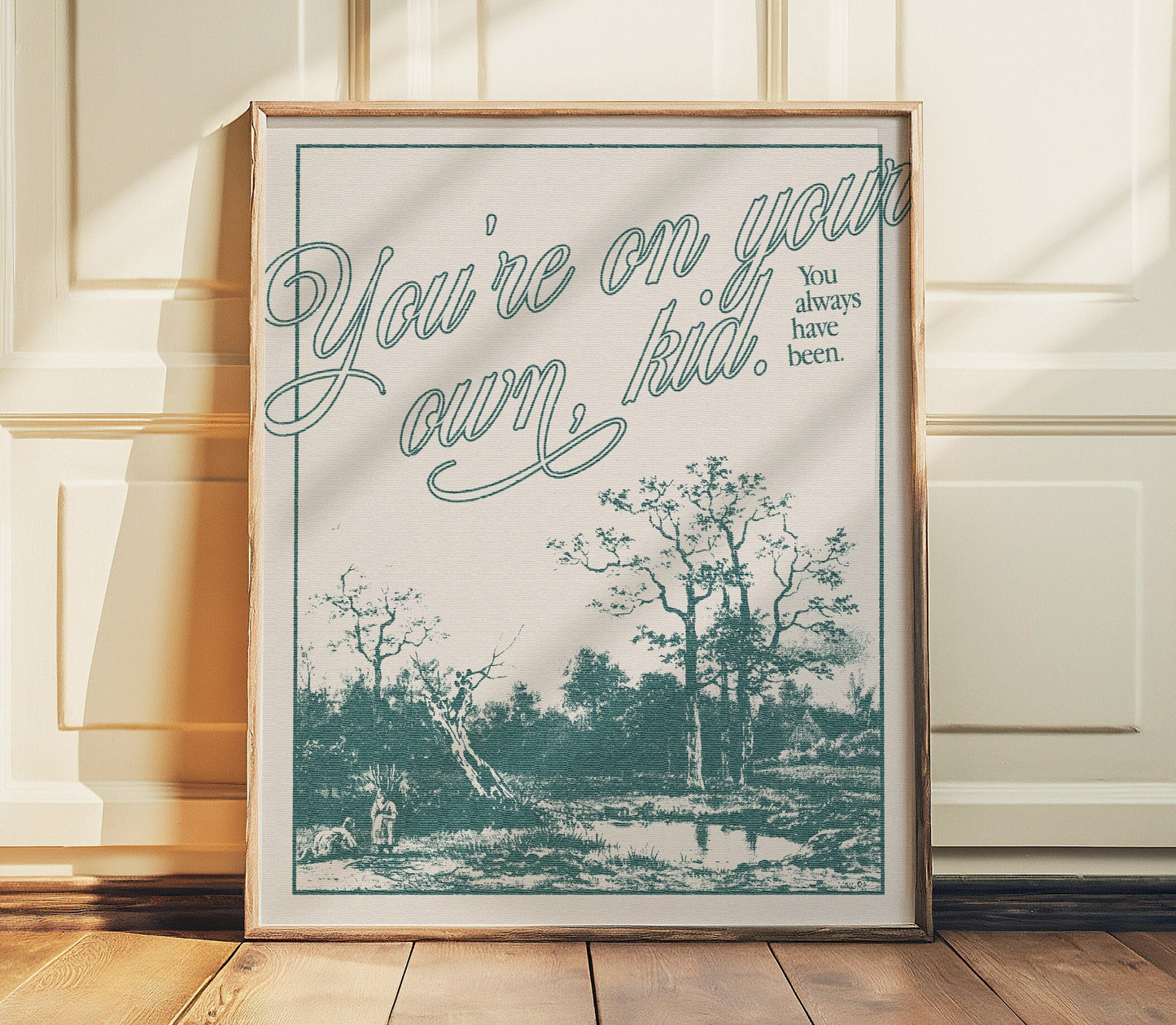 You're On Your Own, Kid by Taylor Swift Poster Print Midnights