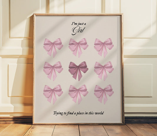 A Place In This World by Taylor Swift Poster Print Girl Coquette