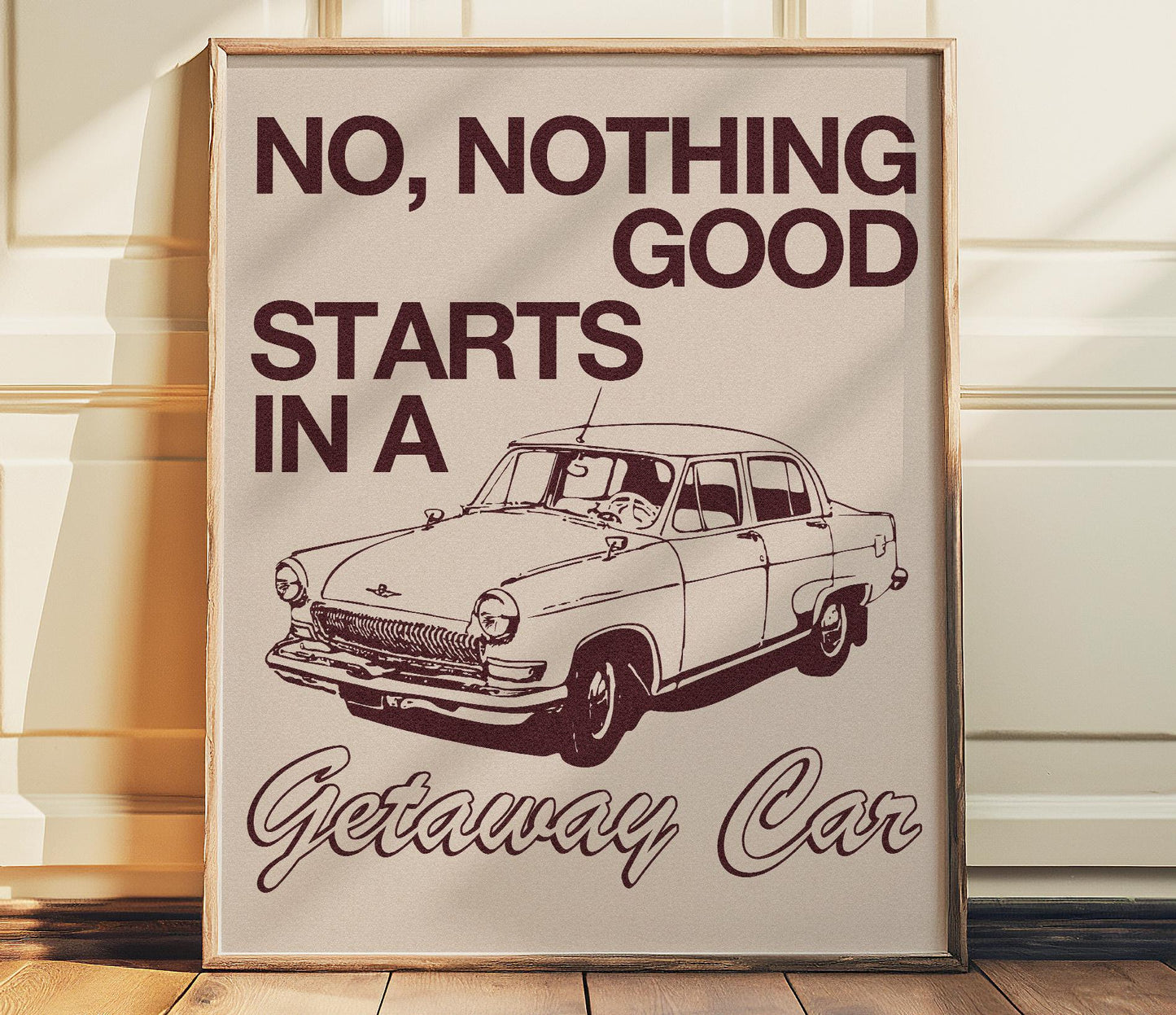 Getaway Car by Taylor Swift Poster Print