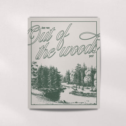 Out Of The Woods by Taylor Swift Poster Print 1989