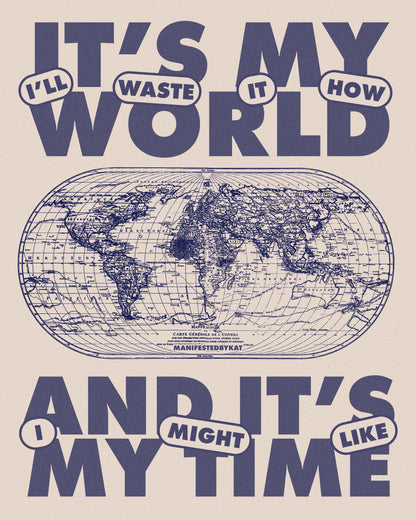 My World by Conan Gray Poster Print