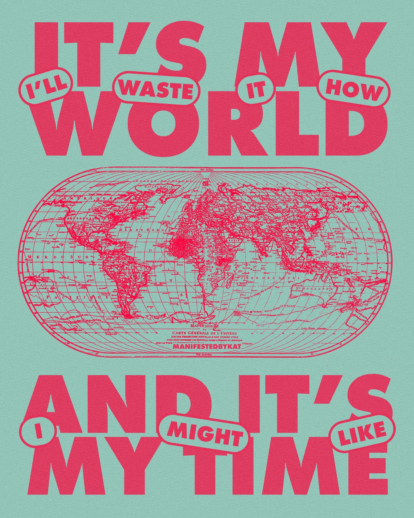 My World by Conan Gray Poster Print