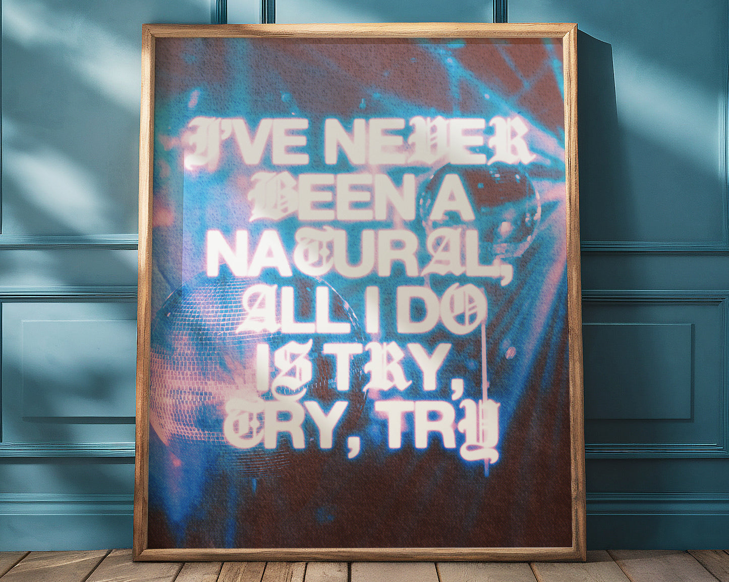 Mirrorball by Taylor Swift Poster Print