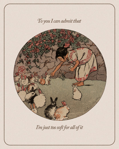 Sweet Nothing by Taylor Swift Poster Print "Too Soft For All of It"